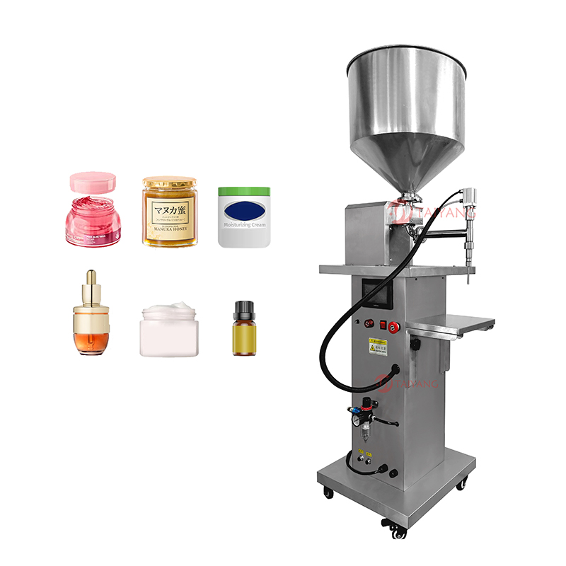 Servo Motor Rotor Pump Paste Filling Machine