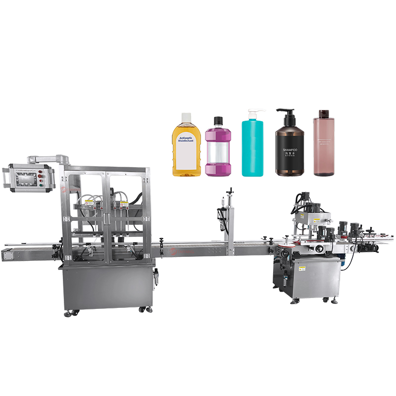 Six-head Liquid Filling at Capping Machine